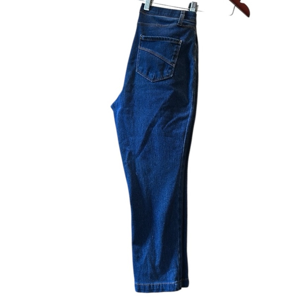 Time and Tru Deep Indigo Crop Jeggings size medium
